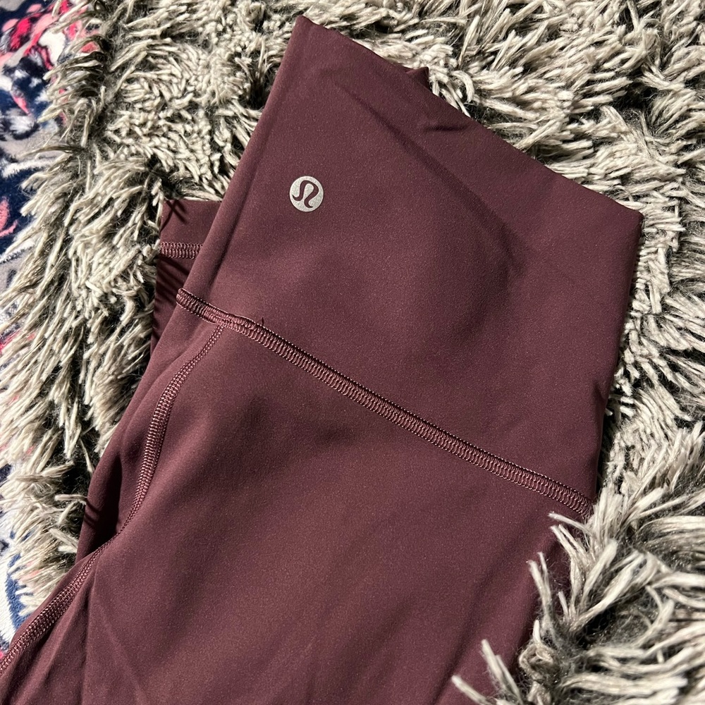 LULULEMON Leggings Burgundy